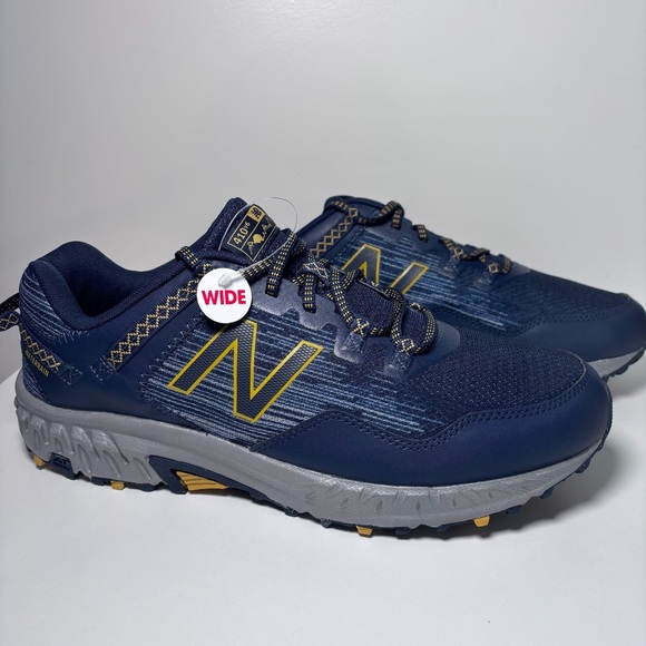 ✨SOLD New Balance Men's 410 V6 Navy Blue Trail Running Sneakers Size 11.5 Wide - Picture 5 of 10